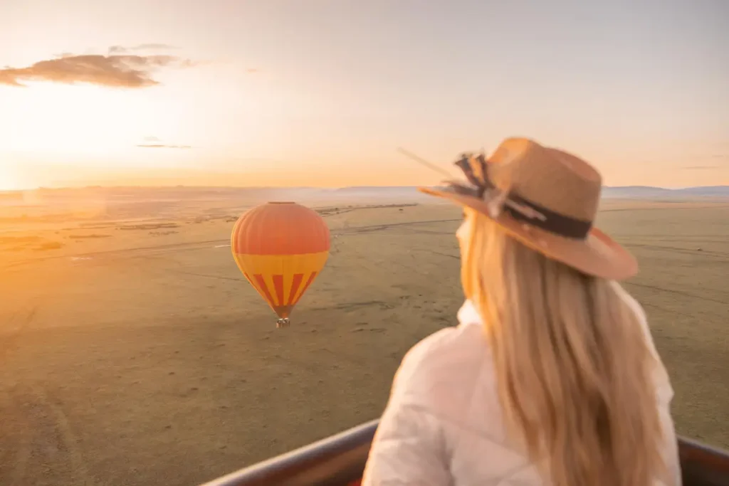 Leopard OrchidHot air balloon safari